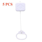 Pull String Music Box Baby Toy – Brahms Lullaby Crib Bell Baby Music Box Richie's 5Pcs