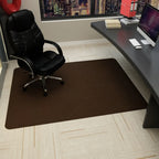 Anti-Slip Office Chair Mat – Polyester Floor Protection 90x140cm Office Chair Mat Richie's Coffee 90x140cm