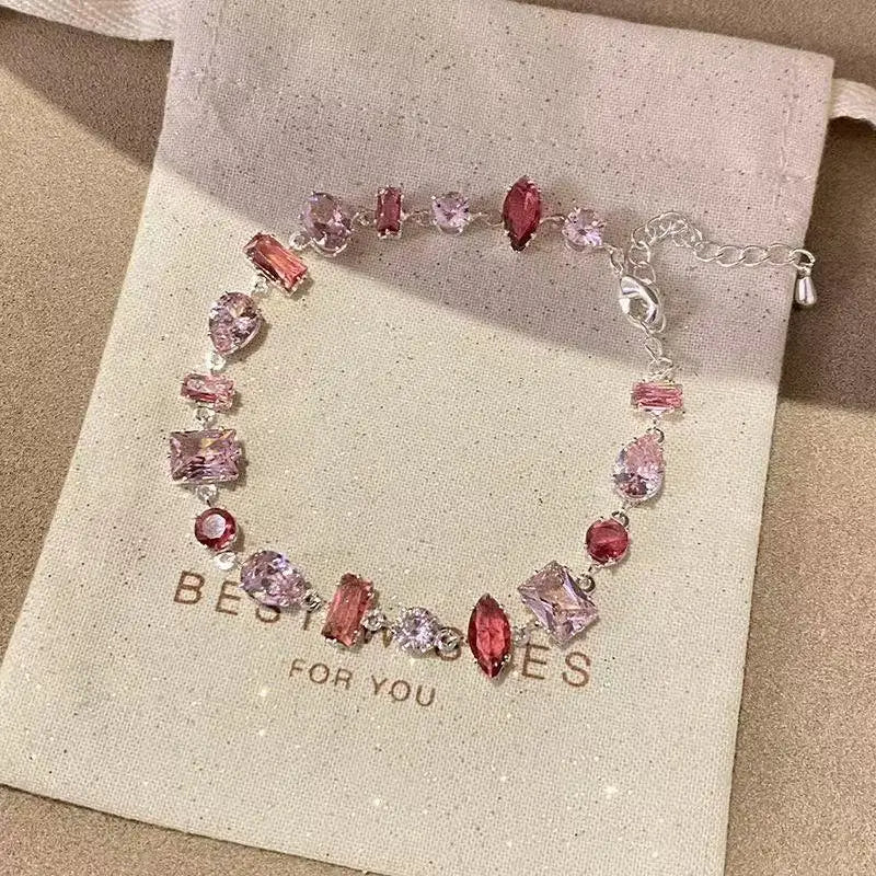 Sparkling Zircon Crystal Bracelet for Women | Y2K Style Fashion Bracelet Richie's A4