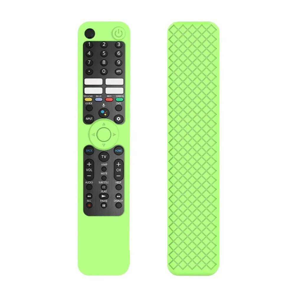 Silicone Remote Cover with Lanyard for Sony RMF-TX600 Series Remote Control Cover Richie's Green
