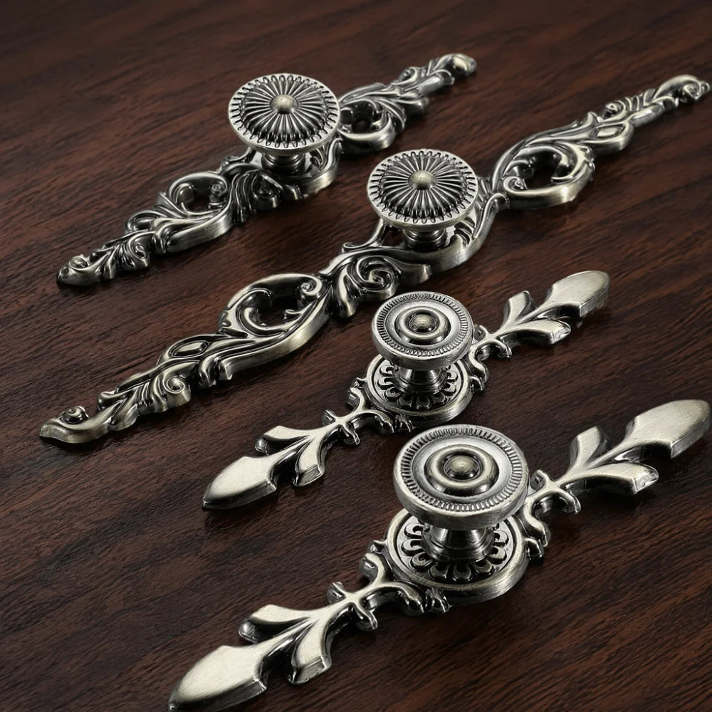 Zinc Alloy Cabinet Handles Antique Bronze Drawer Pulls Cabinet Drawer Pulls Richie's