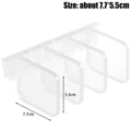 Fridge Door Partition Board Bottle Can Organizer Storage Shelf Fridge Door Organizer Richie's Style 4 -4Pcs-