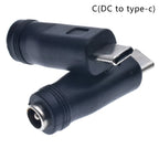 USB-C / Micro USB to DC 5.5x2.1mm Power Adapter 5V USB Power Adapter Richie's C-1pc