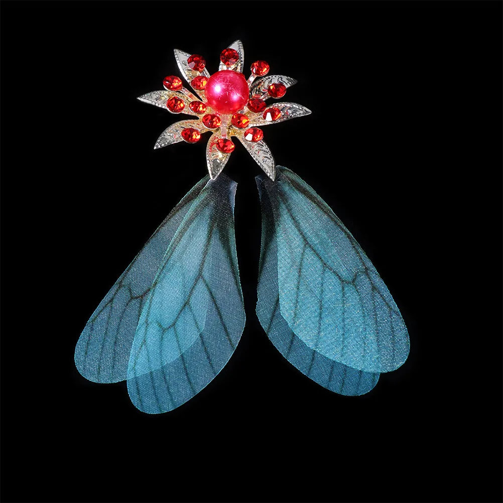 50Pcs Chiffon Dragonfly Wing Decors for DIY Earrings & Crafts Jewelry Craft Supplies Richie's