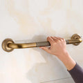 HOBHE Antique Bronze Brass 50cm Bathroom Grab Bar Handrail Bathroom Grab Bar Richie's Default Title