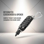 TOTNEND Mini EDC Keychain Screwdriver Multitool | Steel EDC Keychain Multitool Richie's