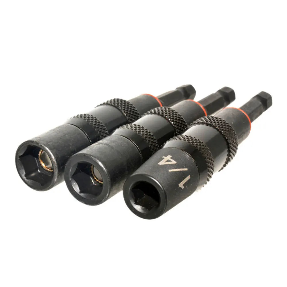 Pivoting Magnetic Drill Bit Holder Quick-Change Extension Rod Drill Bit Holder Richie's