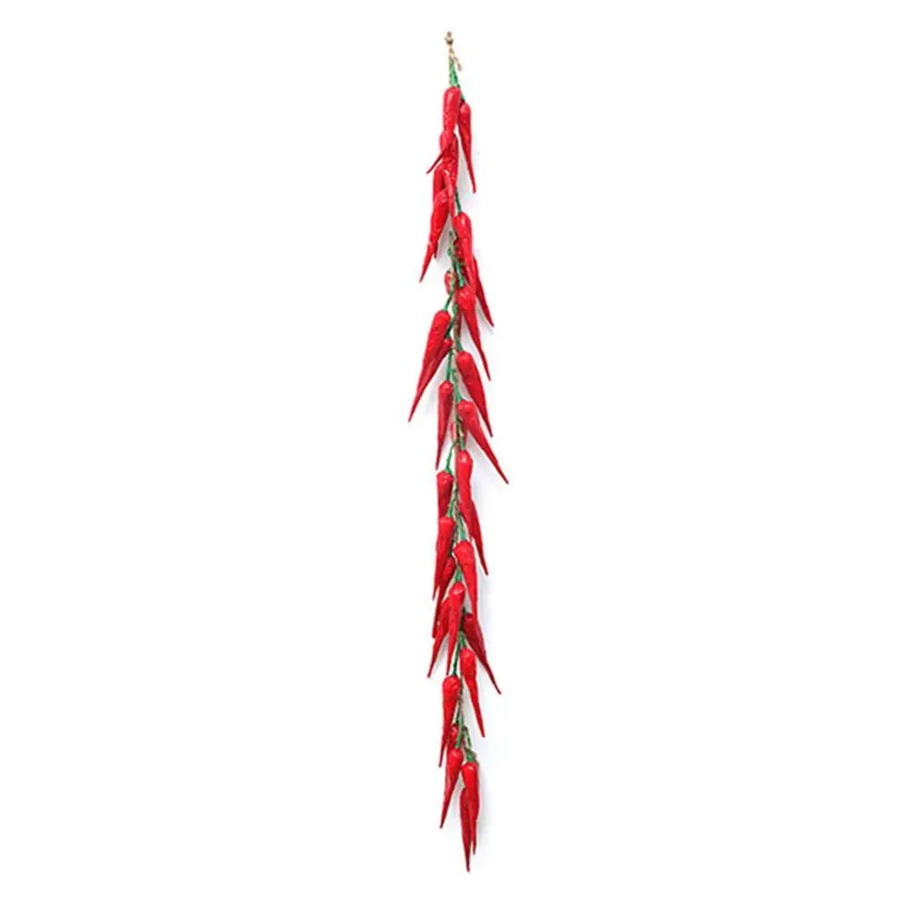 Artificial Foam Vegetable String Hanging Kitchen Home Decor Artificial Hanging Decor Richie's Chili peppers