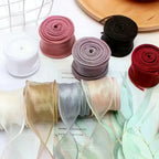 10 Yards Organza Wavy Edge Ribbon 4cm – Bouquet & Gift Wrap Craft Ribbon Richie's