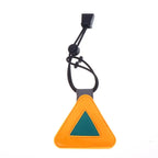 PVC Triangle Reflective Bike Safety Sticker – Night Visibility Bike Reflective Sticker Richie's Orange