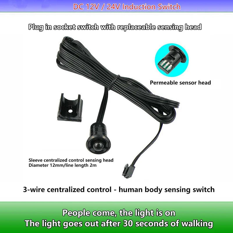 Smart LED Cabinet Sensor Switch – Touch, PIR, Hand Sweep LED Sensor Switch Richie's PIR
