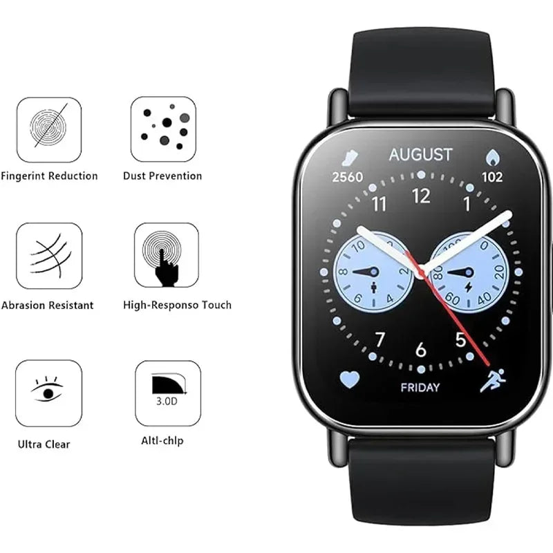 Tempered Glass Screen Protector – Redmi Watch 5 / 5 Lite Watch Screen Protector Richie's