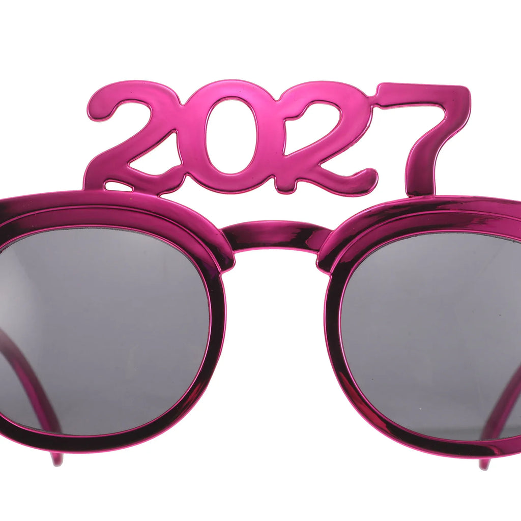 4Pcs 2027 New Year Party Sunglasses & Photo Booth Props Party Prop Glasses Richie's