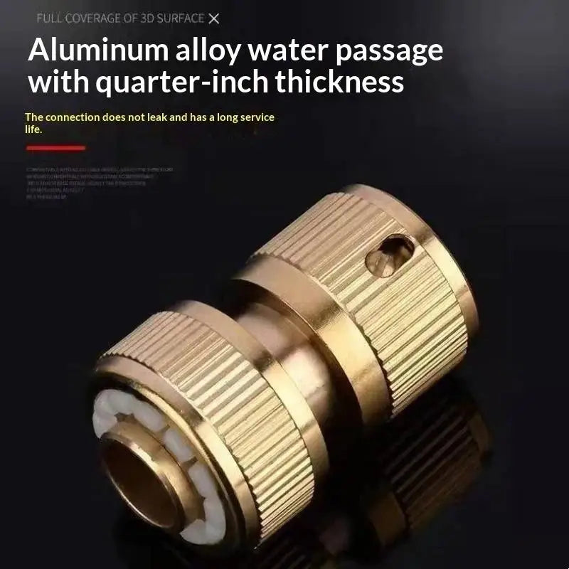 High Pressure Metal Garden Hose Nozzle – Anti-Leak Car Wash Garden Hose Nozzle Richie's alloy joint
