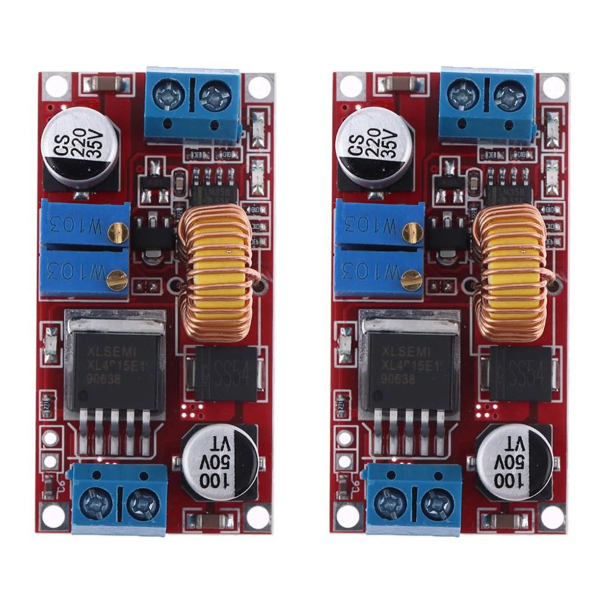 XL4015 5A DC-DC Step Down Buck Converter – Adjustable 4-38V Buck Converter Module Richie's