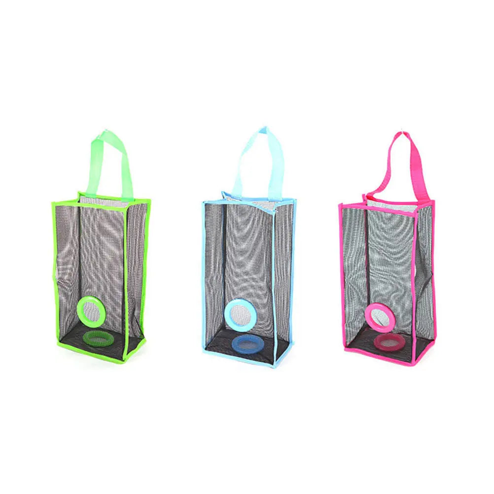 Wall-Mount PVC Mesh Bag Organizer for Kitchen – Holder Dispenser Hanging Mesh Organizer Richie's