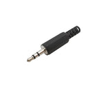 10Pcs 3.5mm Male Audio Plug 3-Pole TRS Stereo Connector DIY Audio Connector Plug Richie's