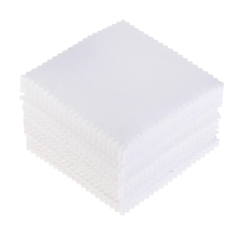 100pcs Jewelry Polishing Cloths – Lint-Free Cleaning Wipes Jewelry Polishing Cloth Richie's White