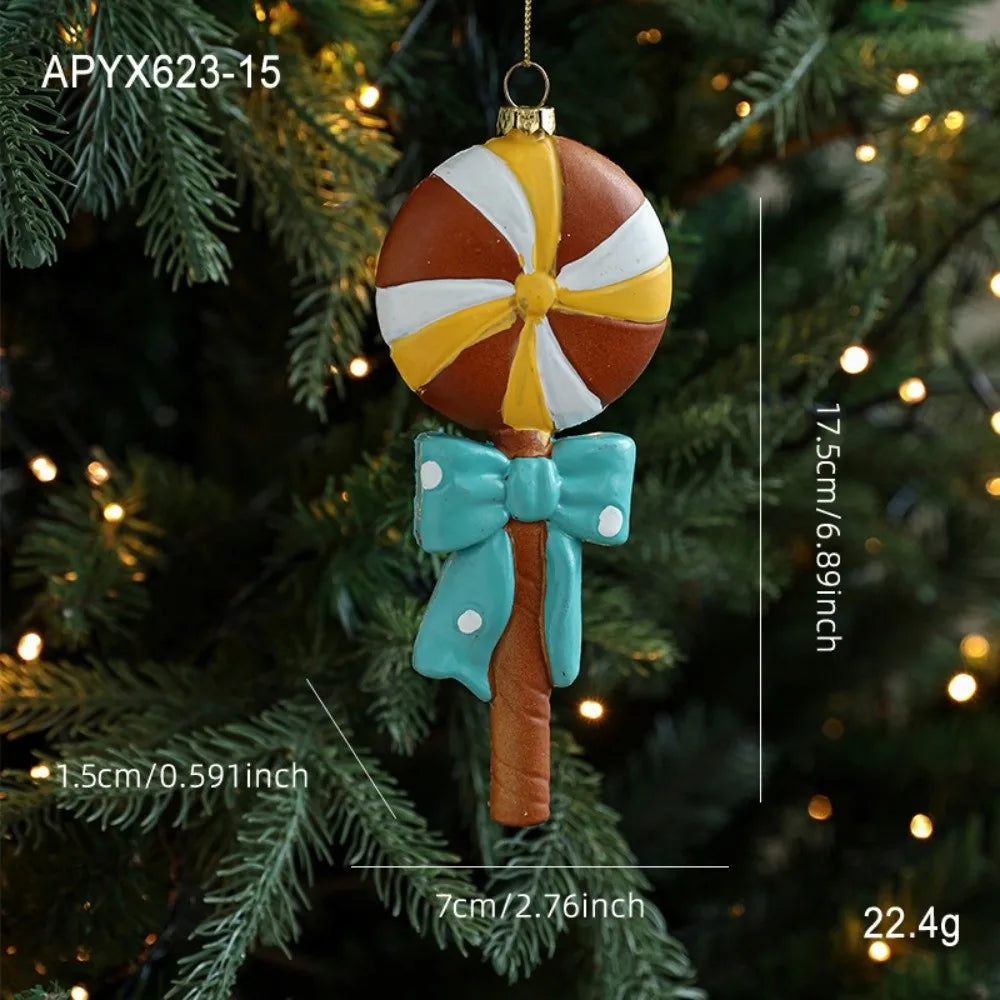 Macaron Christmas Tree Ornaments – Cute DIY Plastic Pendants Christmas Ornaments Richie's 2