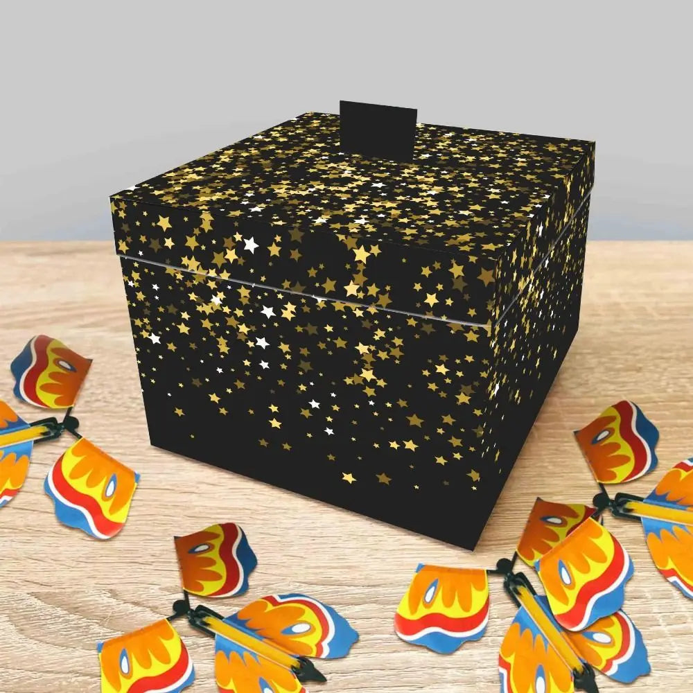 Pop-Up Flying Butterfly Surprise Gift Box | Birthday & Party Surprise Gift Box Richie's
