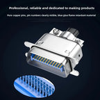 57 Series Centronics Connector CN14/24/36/50P Male Female Ribbon Cable Cable Connector Adapter Richie's