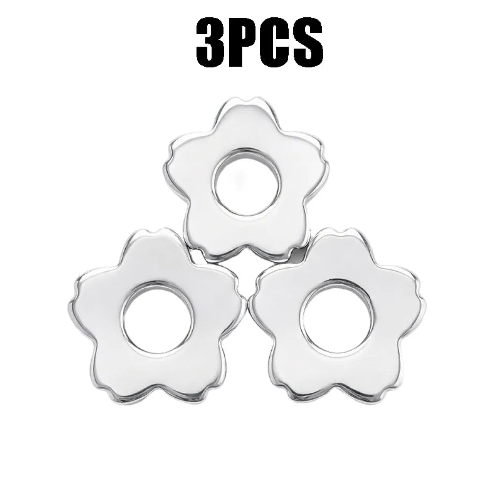 Stainless Steel Matcha Sifter Beads – Flower Shape Anti-Clump Matcha Sifter Beads Richie's 3PCs