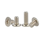50-Pack UNC #6-32 Flat Head Phillips Case Screws – Black/Silver PC Case Screws Richie's