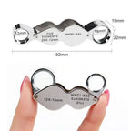 10x/20x Foldable Pocket Loupe Magnifier | Jeweler's Triplet Tool Jeweler's Loupe Magnifier Richie's