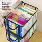 Clear PVC Flip-Top Organizer Box – Large Multi-Purpose Storage Storage Organizer Box Richie's