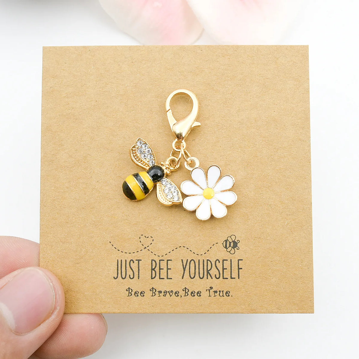 10pc Bee Yourself Encouragement Gift Set – Keychains & Cards Encouragement Gift Set Richie's