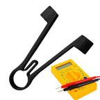 2-Pack Ergonomic Multimeter Probe Holder Clips – One-Hand Use Probe Holder Clip Richie's
