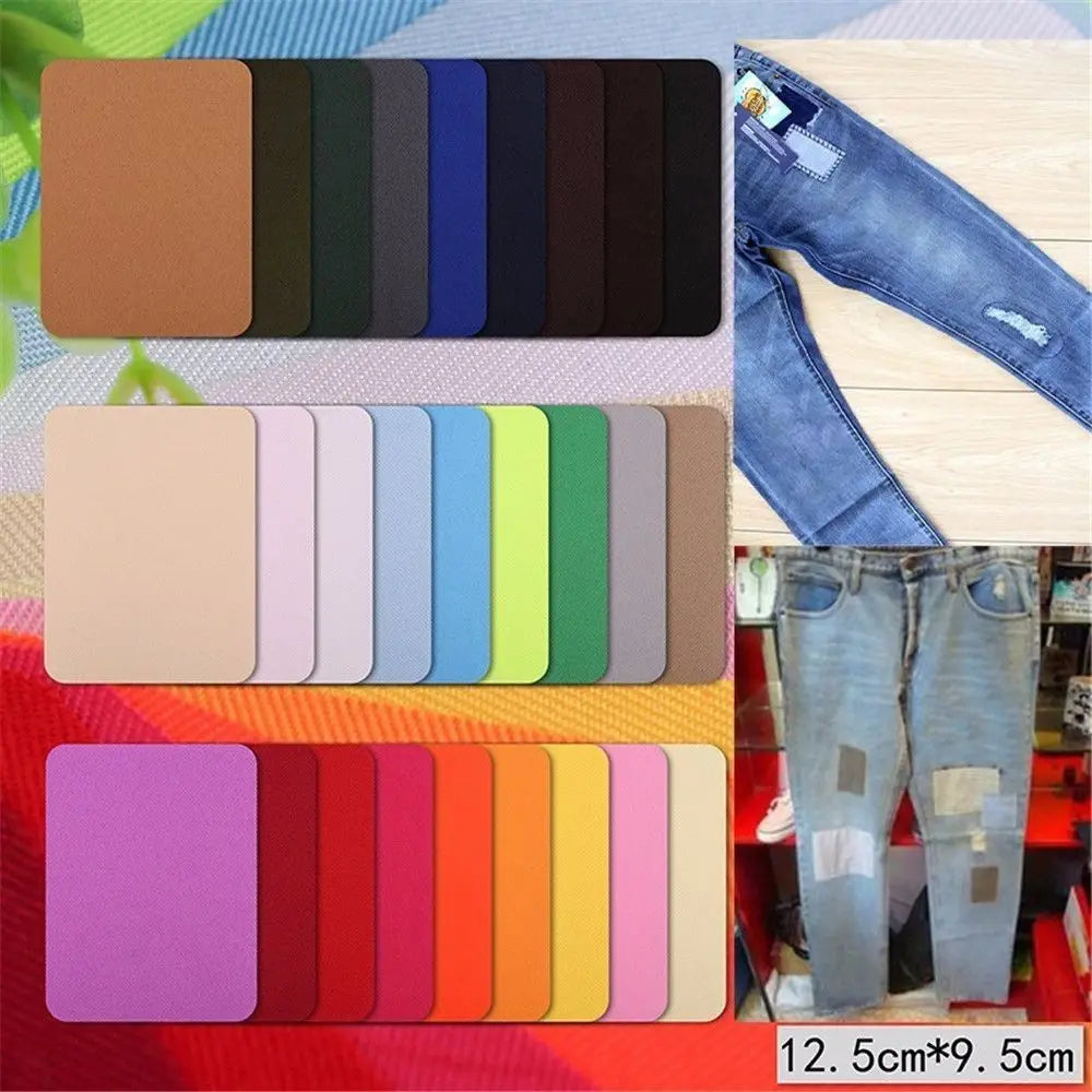 Iron-On Sew-On Fabric Patches – DIY Applique Repair Badges Iron-On Fabric Patch Richie's