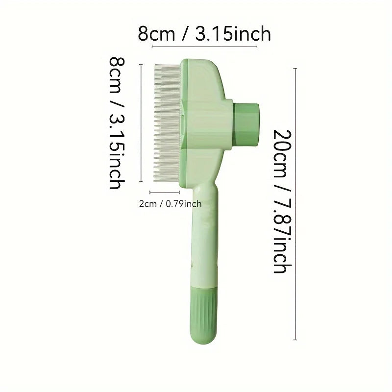 Self-Cleaning Cat Grooming Comb – Detangling Dense Teeth Brush Cat Grooming Comb Richie's