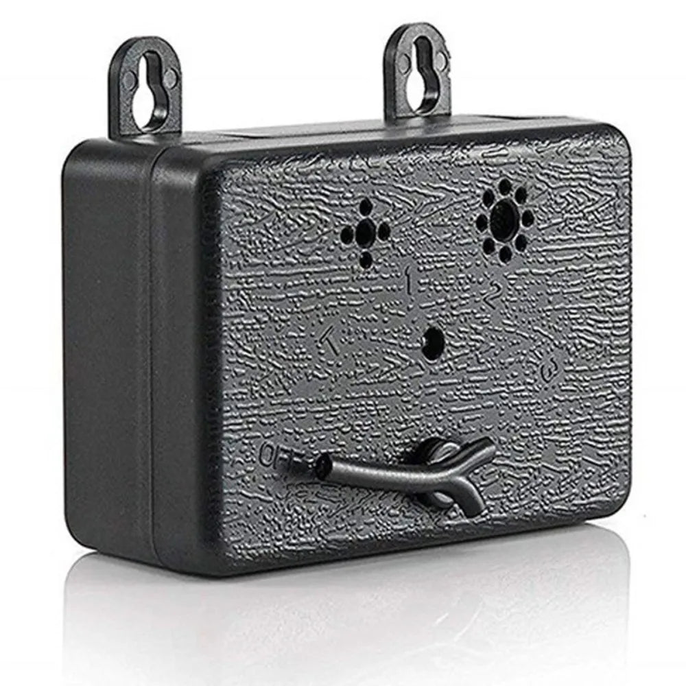 50ft Ultrasonic Dog Bark Deterrent – 3 Modes, 270° Coverage Dog Bark Deterrent Richie's Black