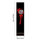 Non-Slip Dart Mat with Throw Line – Floor Protection Mat Dart Board Mat Richie's 04
