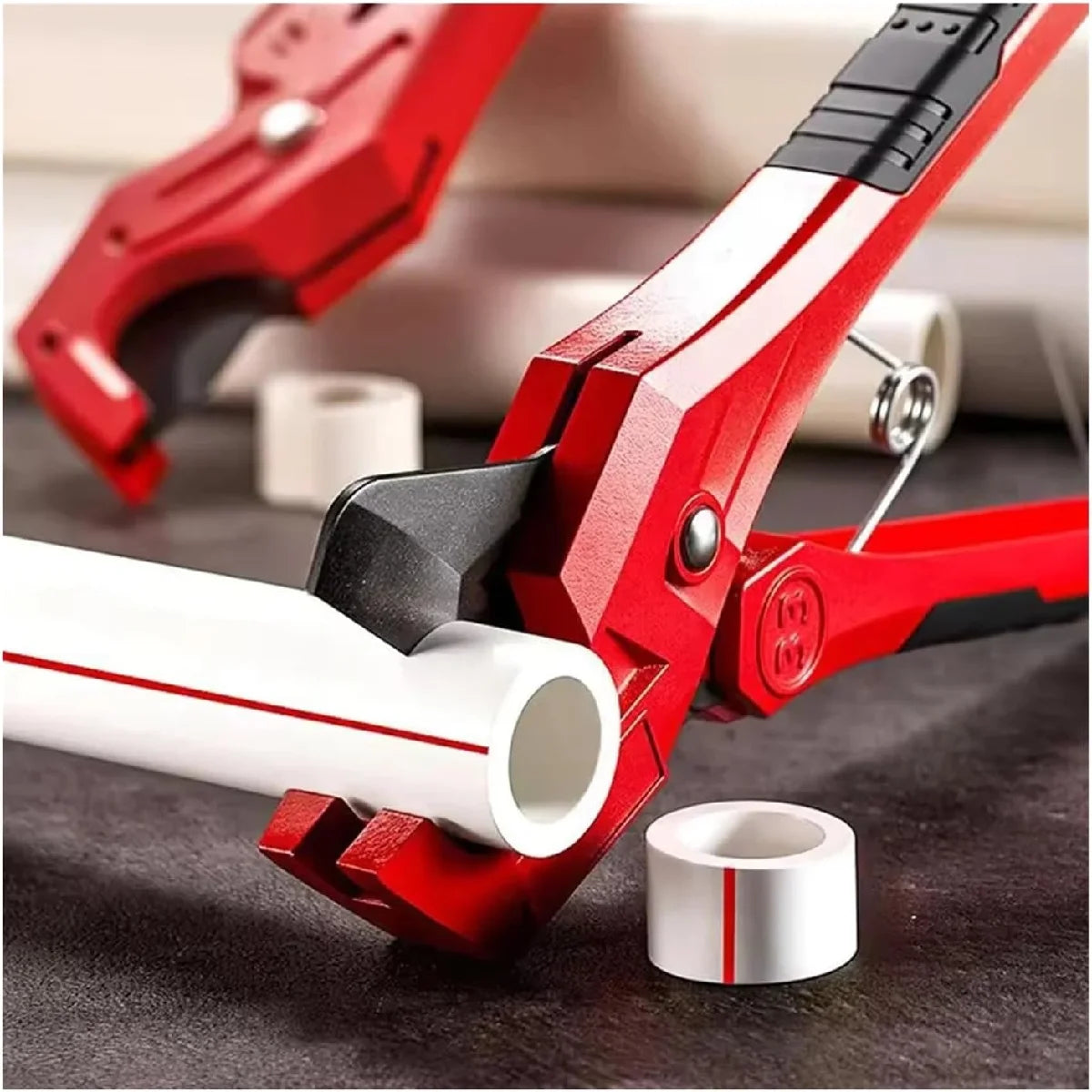Ratchet PVC Pipe Cutter Aluminum Alloy 0–33mm | 210mm Pipe Cutter Tool Richie's
