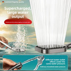 Pressurized Shower Head Set – High-Flow ABS Bathroom Kit Pressurized Shower Set Richie's