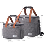 Women's Insulated Lunch Bag Large Waterproof Cooler Tote Insulated Lunch Bag Richie's