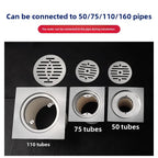 304 Stainless Steel Lockable Floor Drain – 110mm Institutional Lockable Floor Drain Richie's