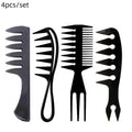 Men's Styling Comb Set – Wide Tooth, Texture & Anti-Static Hair Styling Comb Set Richie's 4PCS