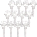 12Pcs Plastic Bridal Bouquet Holders – DIY Wedding Floral Handle Bouquet Holder Richie's