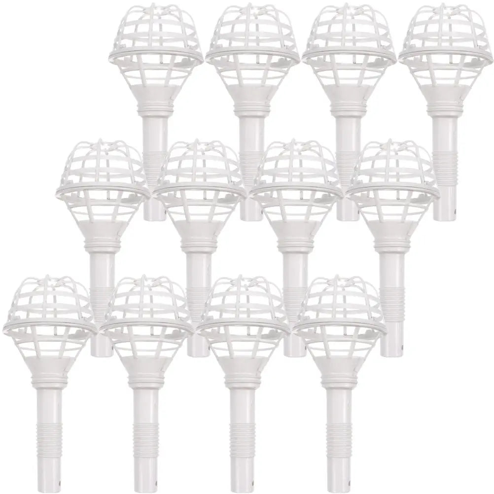 12Pcs Plastic Bridal Bouquet Holders – DIY Wedding Floral Handle Bouquet Holder Richie's