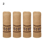 4-Pack Non-Slip Knitted Furniture Leg Covers – Floor Protector Furniture Leg Covers Richie's 2