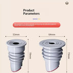 Silicone Floor Drain Seal Ring – Anti-Odor Sewer Pipe Plug Drain Seal Plug Richie's