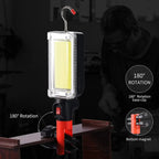 Portable COB LED Flashlight 18650 USB Magnetic Work Light LED Work Flashlight Richie's