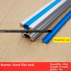 20M Aluminum Profile Groove Seal Strip – 2020/3030/4040/4545 Groove Seal Strip Richie's blue-1mx20pcs-20m EU45 Slot10