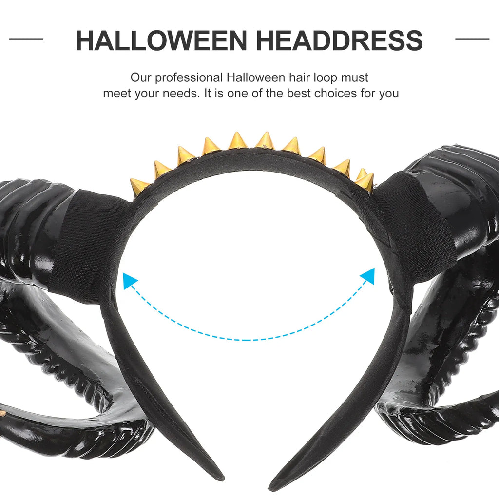 Sheep Horn Headband Halloween Cosplay Costume Hair Hoop Costume Headband Richie's