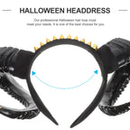 Sheep Horn Headband Halloween Cosplay Costume Hair Hoop Costume Headband Richie's