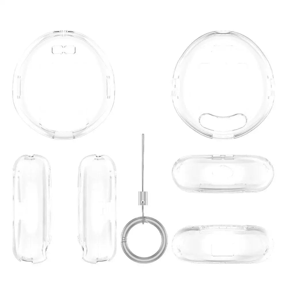 Crystal Clear Hard Case for Tamagotchi Uni – PC Shockproof Cover Game Console Case Richie's transparent