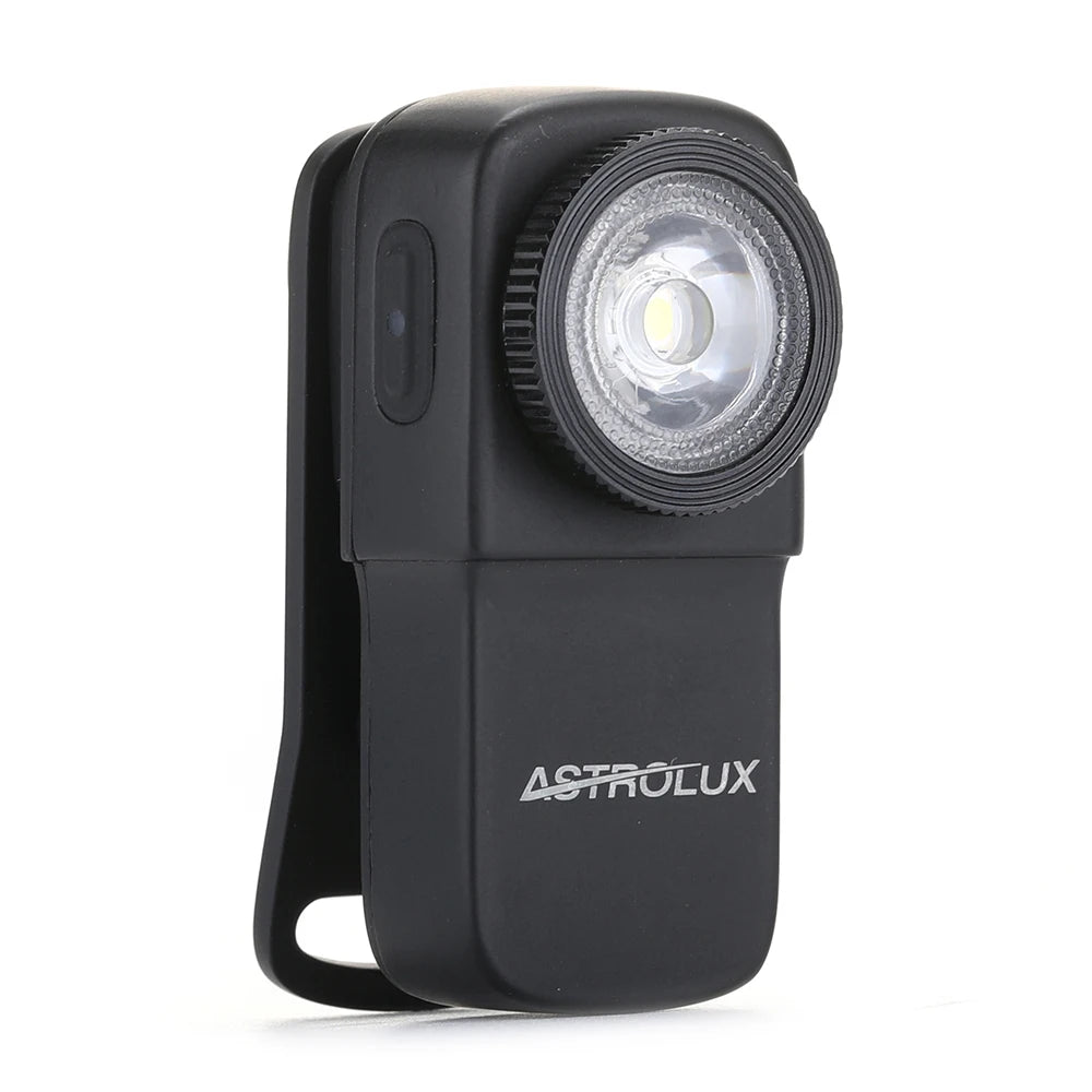 Astrolux EDC Flashlight Rechargeable Zinc Alloy Waterproof LED EDC Flashlight Richie's Black
